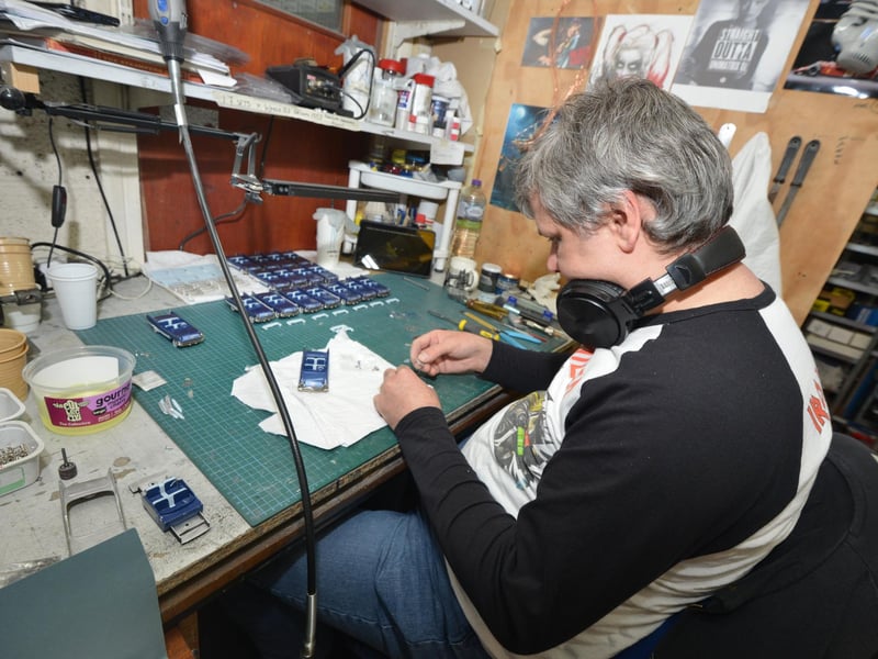 Scale Model Technical Services Ltd in St Leonards celebrates its 40th anniversary.