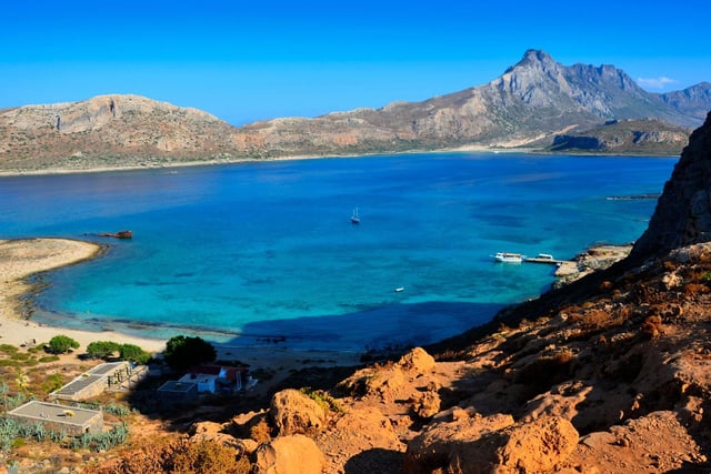 Set in the Kissamos are of the Greek Island of Crete, Balos Lagoon made the top five. According to one reviewer it's "like another planet - a breathtaking place with a lagoon on one side and a beach on the other.”