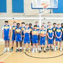 Collyer's men's basketball squad | Picture from Collyer's - credit Tilly Stone