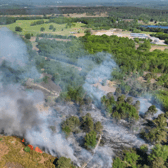 Firefighters are urging residents to take extra care outdoors, as an amber heat-health alert comes into force across the South East this week. Photo: Eddie Mitchell