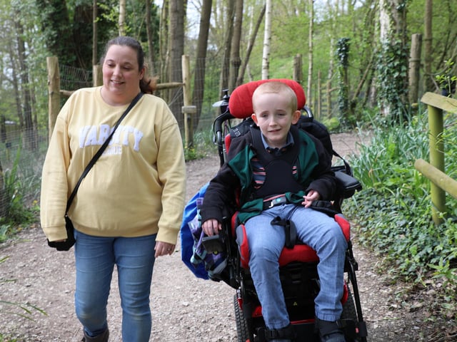 Henry cared for at Chailey Heritage Foundation