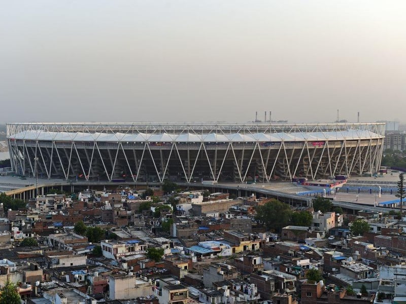 Air India flies to Ahmedabad (Photo by SAM PANTHAKY/AFP via Getty Images)