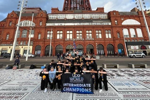 Young East Sussex street dancers are world winners in Blackpool