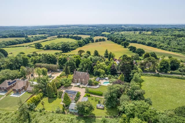 The former East Sussex home of actor Desmond Llewelyn, who played Q in the James Bond films, is up for sale via Knight Frank estate agents. Picture: Knight Frank