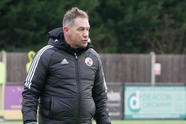 Crawley Town boss Scott Lindsey