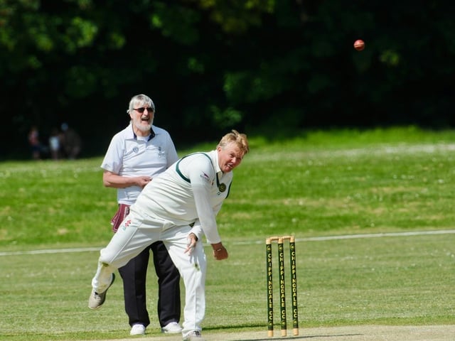 Action from Goring CC's win at Chippingdale in the Sussex Cricket League Division 4 West
