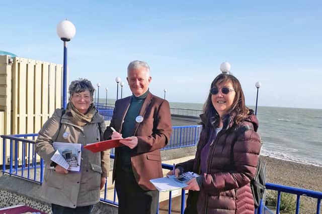 Save Eastbourne Bandstand with Councillor Smart.
