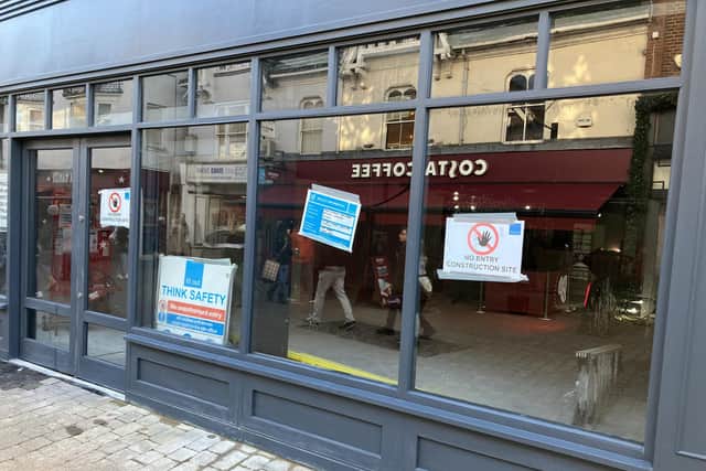 A new Tesco store is getting set to open in Horsham town centre