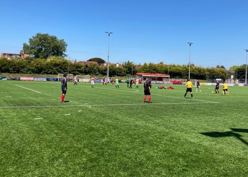 Sussex walking football finals day at Worthing FC