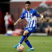 Facundo Buonanotte of Brighton & Hove Albion could be on the move to Leeds United