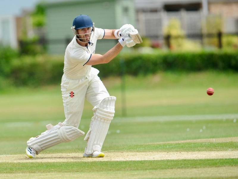 Action between Littlehampton CC and Slinfold CC in Division 3 West of the Sussex Cricket League