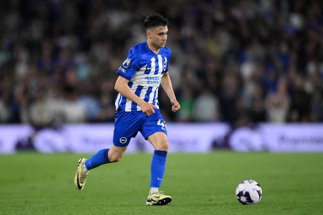 Facundo Buonanotte of Brighton & Hove Albion looks set to leave on loan