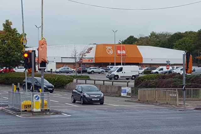 The new Costa would replace some of the parking spaces at the Downlands Retail Park, Worthing. Picture: Worthing Borough Council