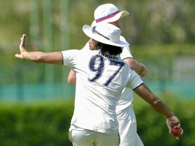 Action between Steyning CC and Littlehampton CC