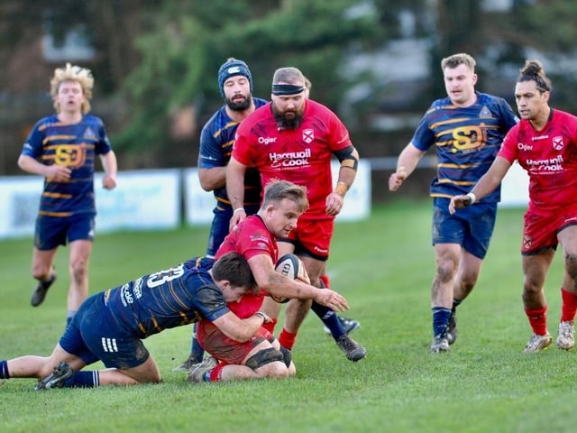 Worthing Raiders lost 19-59 to Jersey at Roundstone Lane. Photographer Stephen Goodger was on hand to capture the action