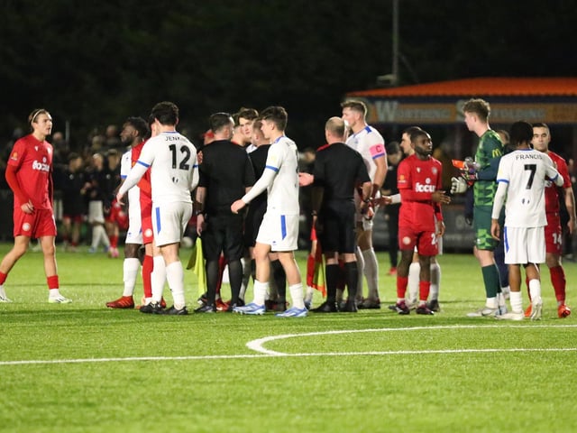 Worthing take on Chelmsford City in the National League South at Woodside Road