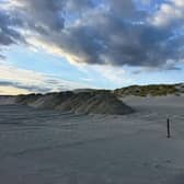 Work has begun on a privately funded project to reshape and restore the dunes at the western end of the Strand at West Wittering Beach. Picture:  West Wittering Parish Council