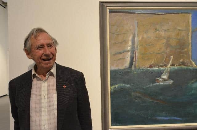 Sussex artist Harold Mockford. Picture from Towner Eastbourne