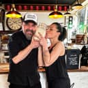 Frankie and Francesca with the mother yeast