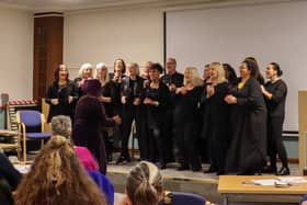 Soul and gospel choir Spring into Soul, which was awarded funding to host a month of events to celebrate Worthing Black History Month in October, topped off the celebrations with a couple of songs