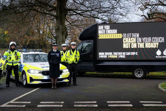Sussex Police launched the Drink Driving: Together We Can Stop It campaign at the start of December, appealing to the public’s sense of shared responsibility to reduce the number of people killed and seriously injured on our roads