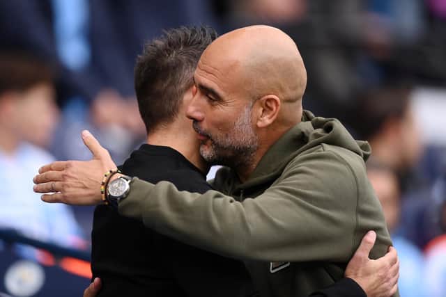 After the game, Guardiola said his players had felt how hard they had been pushed by Brighton throughout the game.