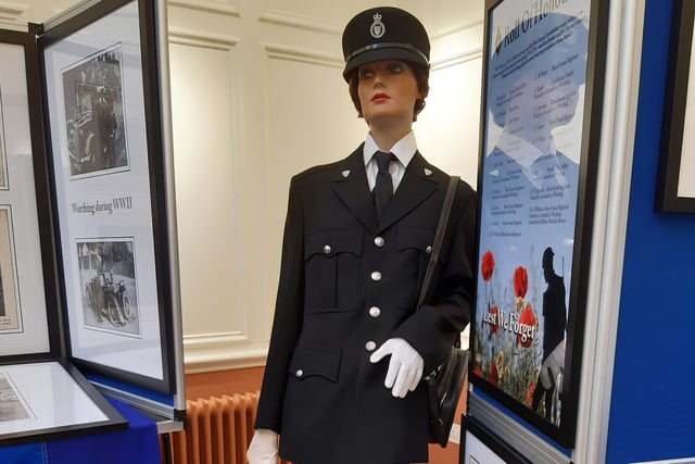 Pictures and memorabilia from Alan Moore's collection on show at his 2023 exhibition, A History of West Sussex Constabulary 1857 to 1967