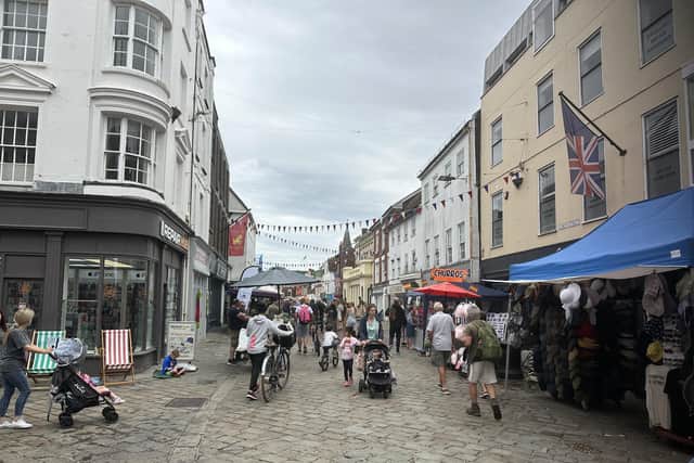 Chichester city centre.