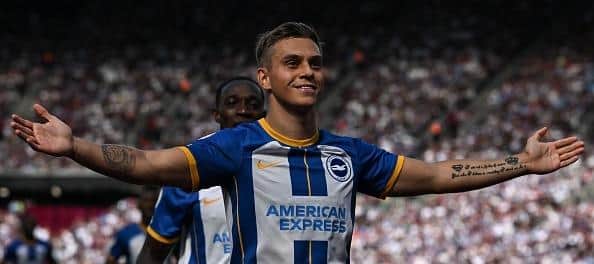 Brighton and Hove Albion attacker Leo Trossard was on top form against West Ham in the Premier League at the London Stadium