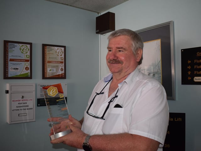 Len Dyer, the manager at The Belmont, was the driving force behind the award-winning project