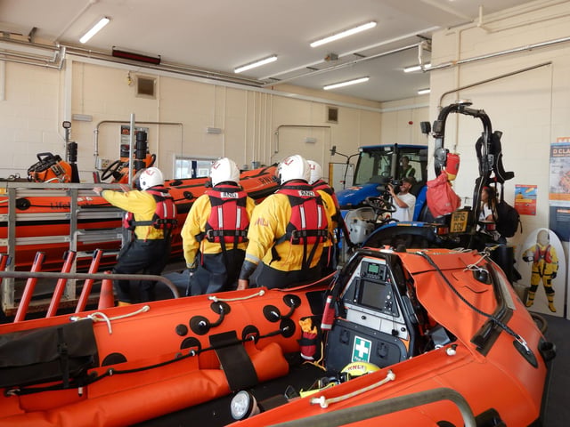 Littlehampton RNLI will feature in BBC2’s Saving Lives at Sea on Tuesday, September 15, at 8pm. Photo: RNLI/Anthony Fogg