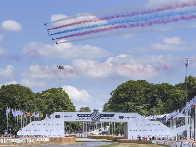 Opening day of 2025 Festival of Speed at Goodwood