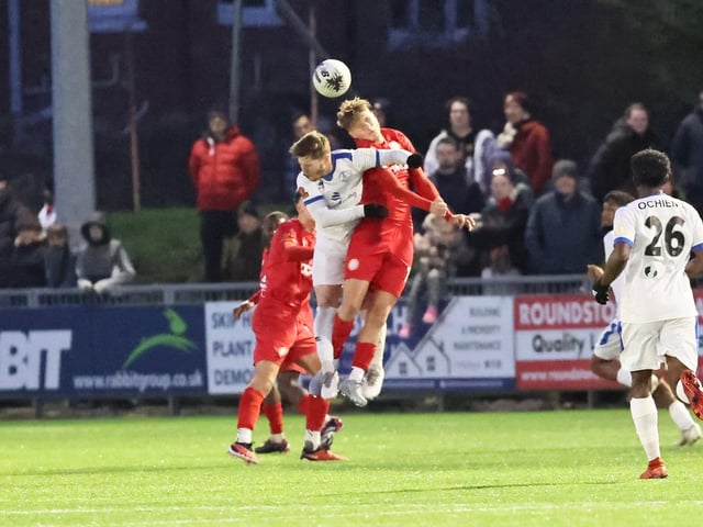 Worthing take on Chelmsford City in the National League South at Woodside Road