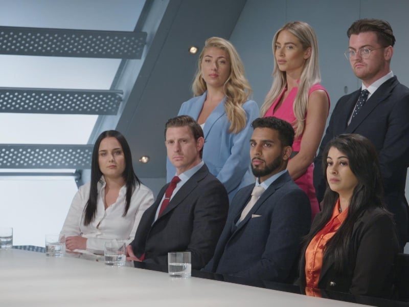 Megan, Mark, Marnie, Sohail, Victoria, Denisha, Bradley, The team in the boardroom,Fremantlemedia Limited,N/A