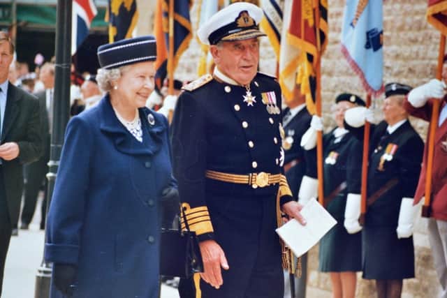 The Queen's visit to Hastings in 1997.