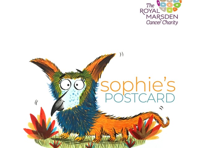Sophie's Postcard is a secret auction that sells artwork to raise money for The Royal Marsden Cancer Charity.