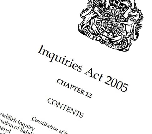 Call for Cross-Party Public Inquiry