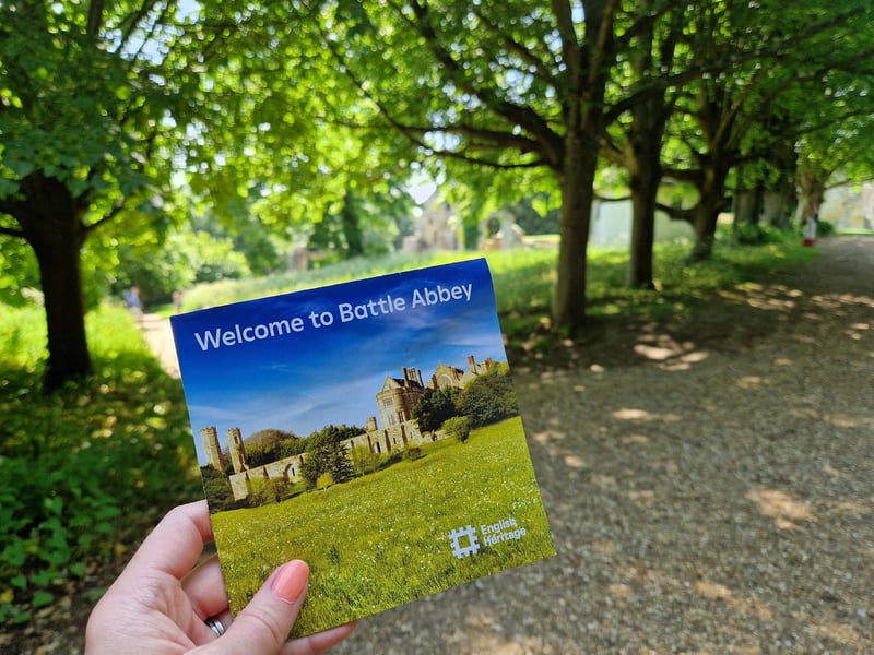 My family visited the real life location of the Battle of Hastings