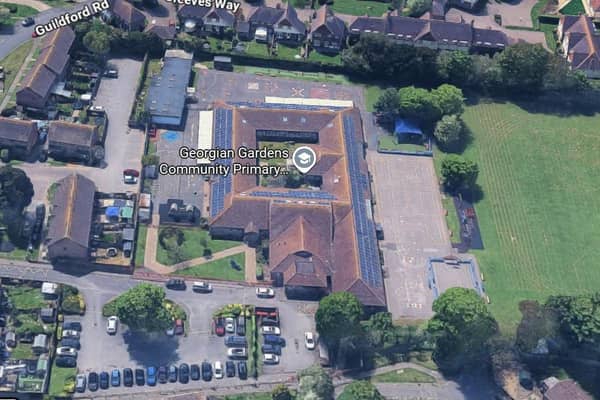 Georgian Gardens Primary School in Rustington. Picture: Google Maps