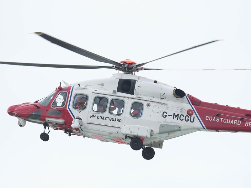 A search and rescue operation was launch after a swimmer went missing early this morning. Picture: Eddie Mitchell