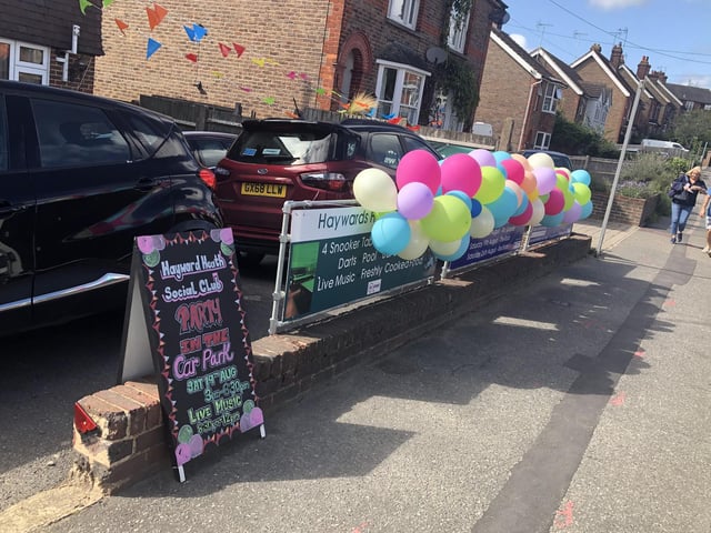 Haywards Heath Social Club's Party in the Car Park took place on Saturday, August 19