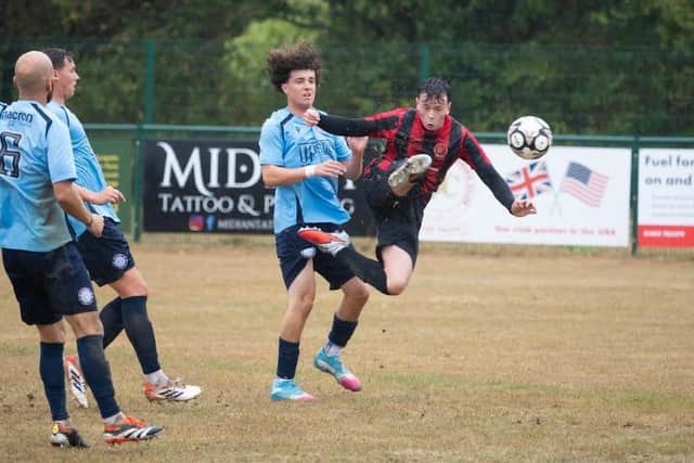 Little Common are made to defend at Billingshurst