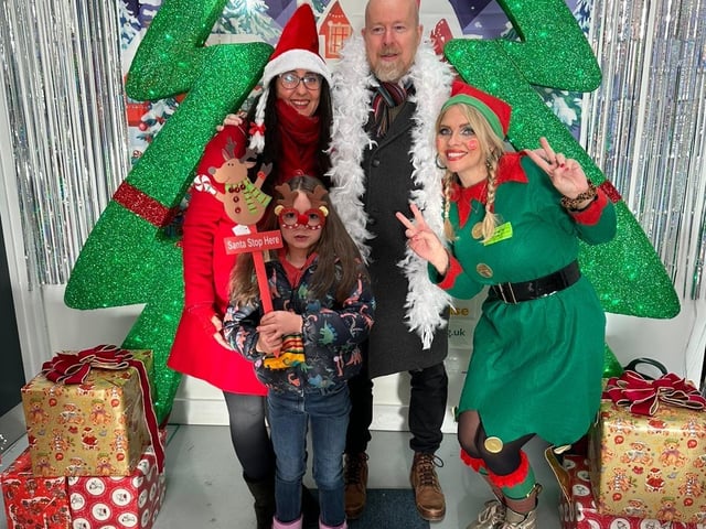 Sussex based private ambulance company hosts Christmas grotto for children’s charity