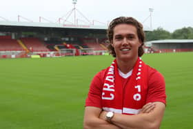Crawley Town have signed former Bromley winger Harry Forster on a two-year deal. Picture: Crawley Town