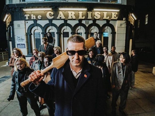 Zombies in Hastings for new music video