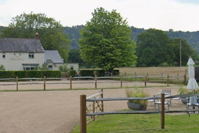 The Woodcote, formerly The White Horse, sits at the foot of the South Downs Way