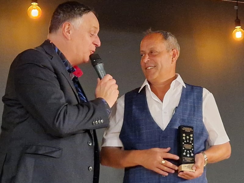 Chris Hodge from The Rose & Crown wins Business in the Community