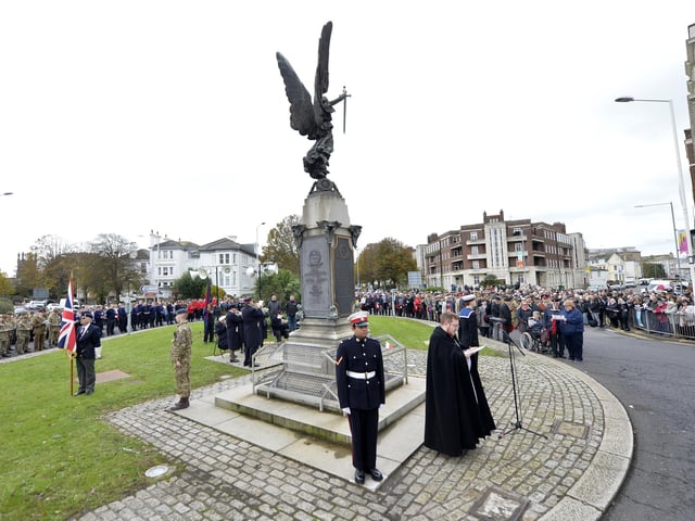 Eastbourne Remembrance Sunday Service (Photo by Jon Rigby)