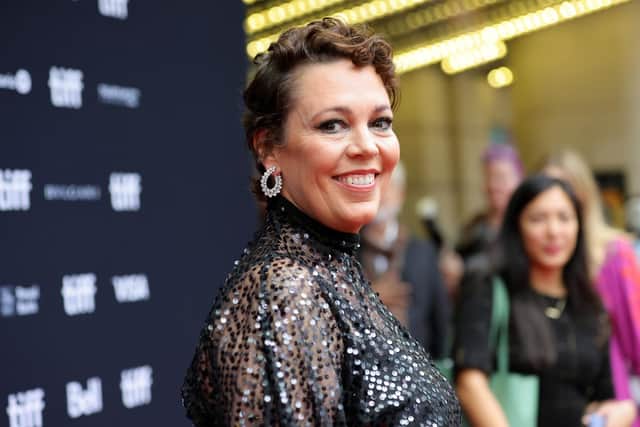 TORONTO, ONTARIO - SEPTEMBER 12: Olivia Colman attends the "Empire Of Light" Premiere at Princess of Wales on September 12, 2022 in Toronto, Ontario. (Photo by Amy Sussman/Getty Images)