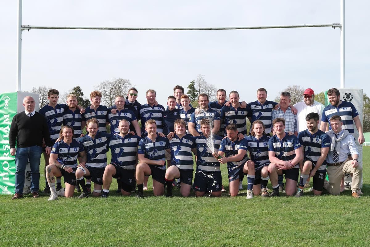 Horsham Rfc Picture special: Lewes RFC beat Horsham Barbarians to win league